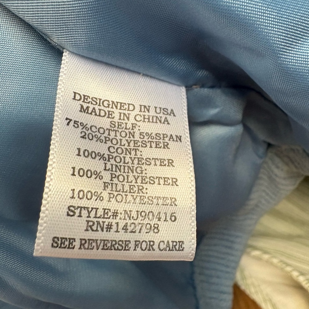Very J Sky Blue and Beige Vest nwt - Picture 8 of 13